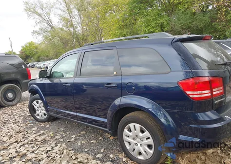 2017 Dodge Journey Se из США, поврежденный, VIN 3C4PDCAB9HT638072